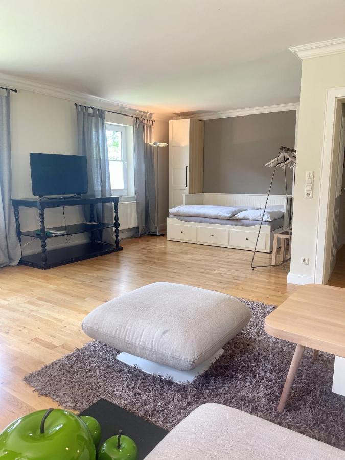 Landhaus Am Wald Mit Garten Mit 1 Schlafnische Und 1 Schlafzimmer Aurich Extérieur photo